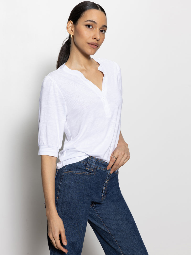 Mixed Media Tee White alt 2