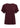 The perfect tee remix night berry by Sanctuary Clothing is a plain, short-sleeved maroon t-shirt with rolled cuffs, shown on a white background.
