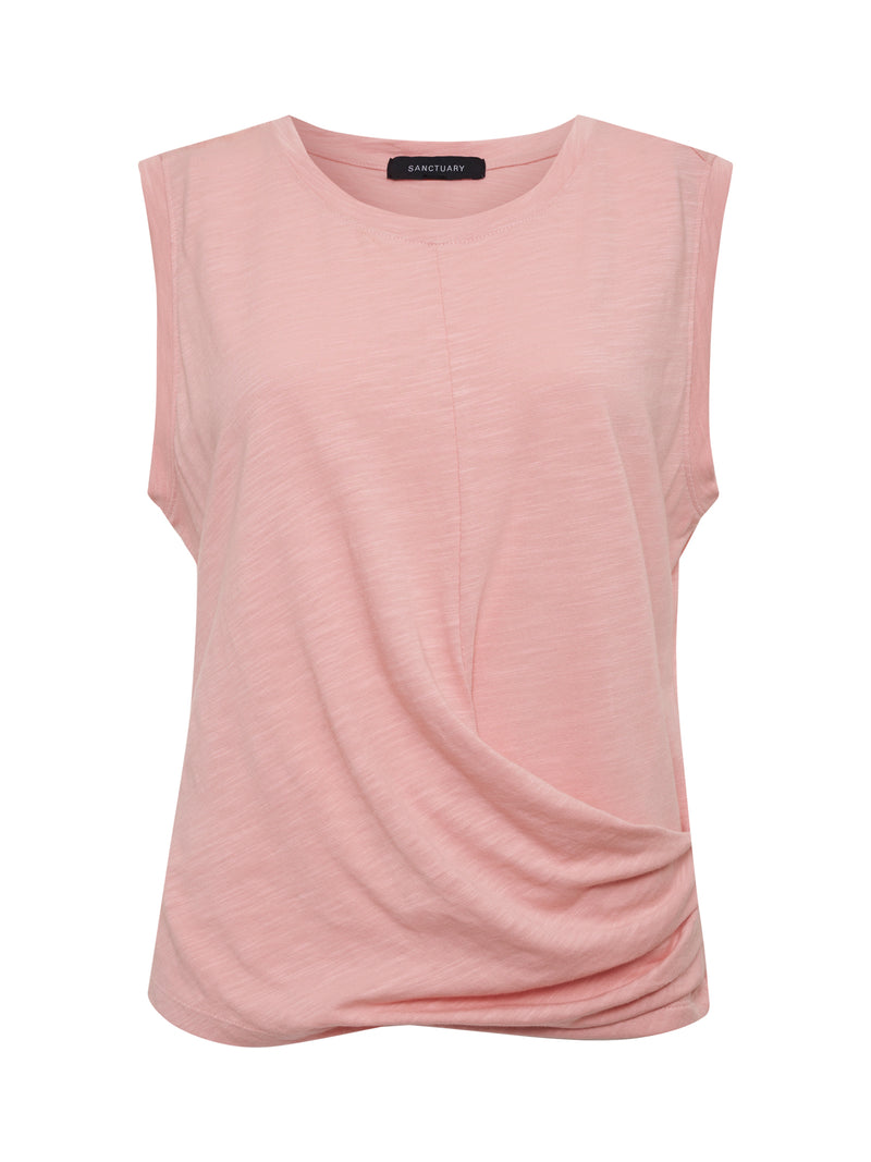 Draped Tank Cherry Blossom alt 5