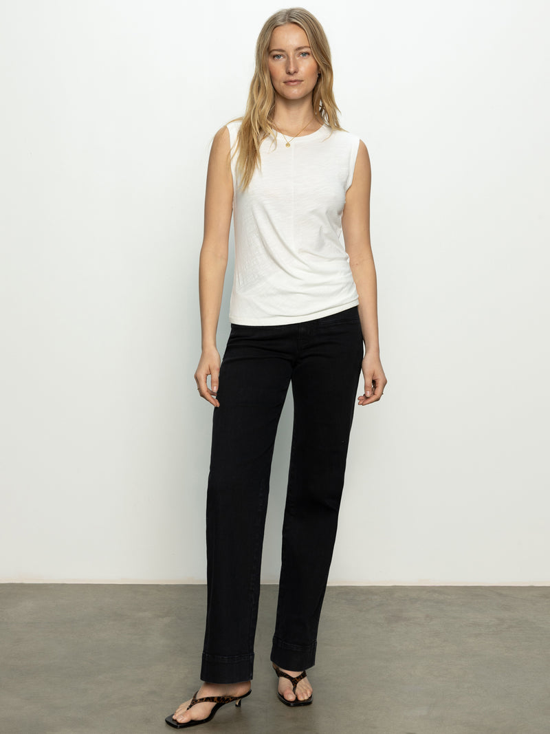 Draped Tank White alt 5