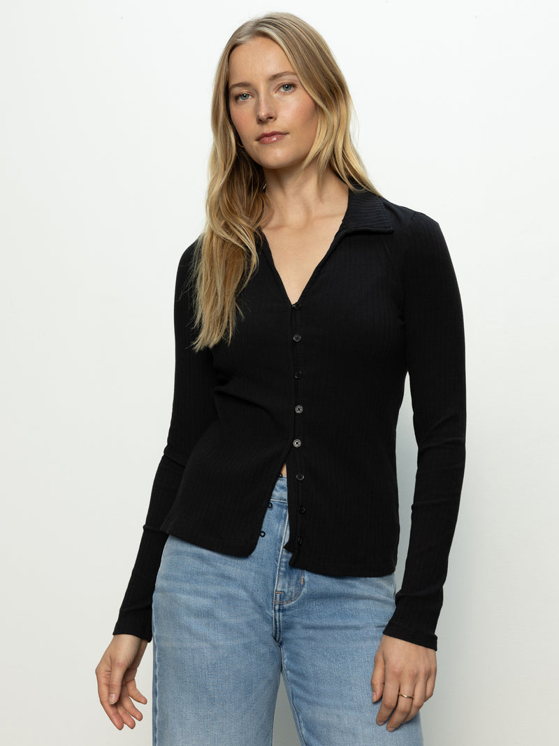 Daydreamer Knit Shirt Black alt 4