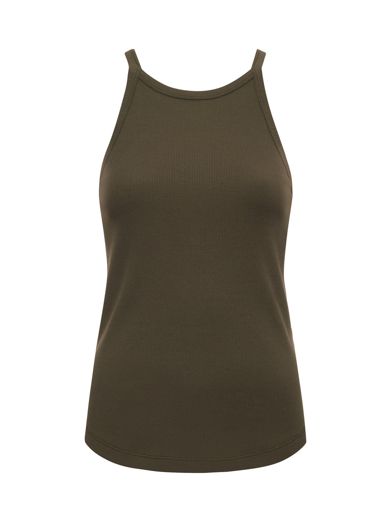 Ribbed Racer Tank Kalamata alt 5