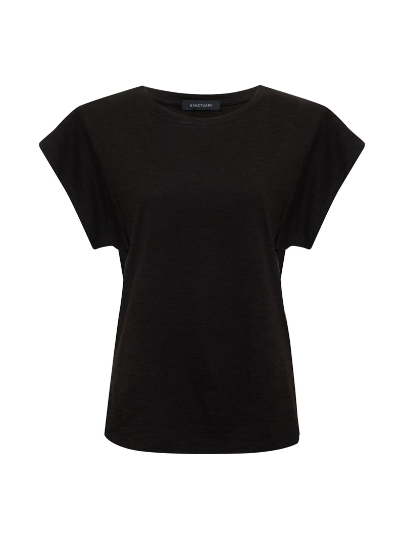 Relaxed Muscle Tee Black alt 5