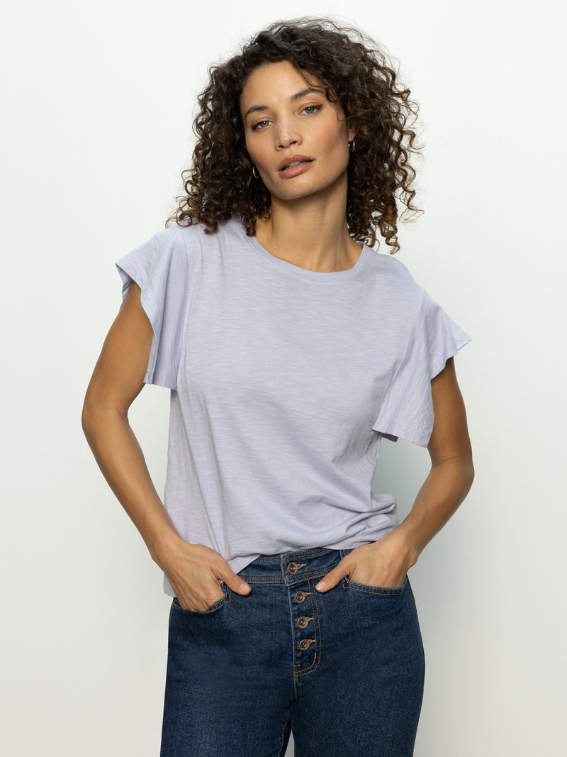 Relaxed Muscle Tee Lavender Mist alt 4