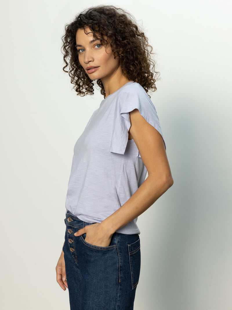Relaxed Muscle Tee Lavender Mist alt 2