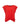 The Sanctuary Clothing knotted muscle tee in cayenne (extended sizing) is a bright red women's top with short sleeves, a round neckline, front center knot detail, and slightly textured fabric, shown on a plain white background.