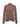 The Sanctuary Clothing long sleeve draped mock neck top in mocha features an asymmetrical ruched front and gathered detailing at the waist.