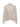 The Sanctuary Clothing long sleeve draped mock neck top in mother of pearl features a twisted front and ruched sides, set against a plain white background.