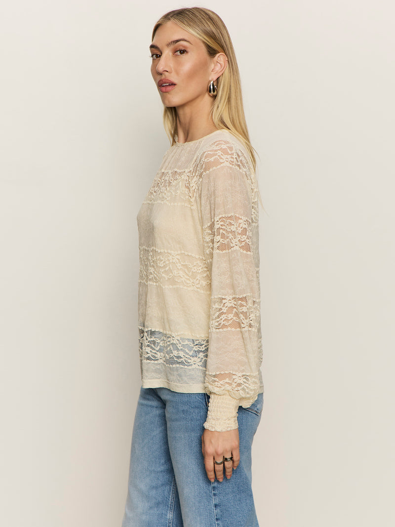 Ultra Femme Raglan Top Vintage Ivory alt 2