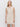A woman with long blonde hair wears the Sanctuary Clothing summer shell dress eco natural, a sleeveless, cream crochet-patterned style, against a plain white background.