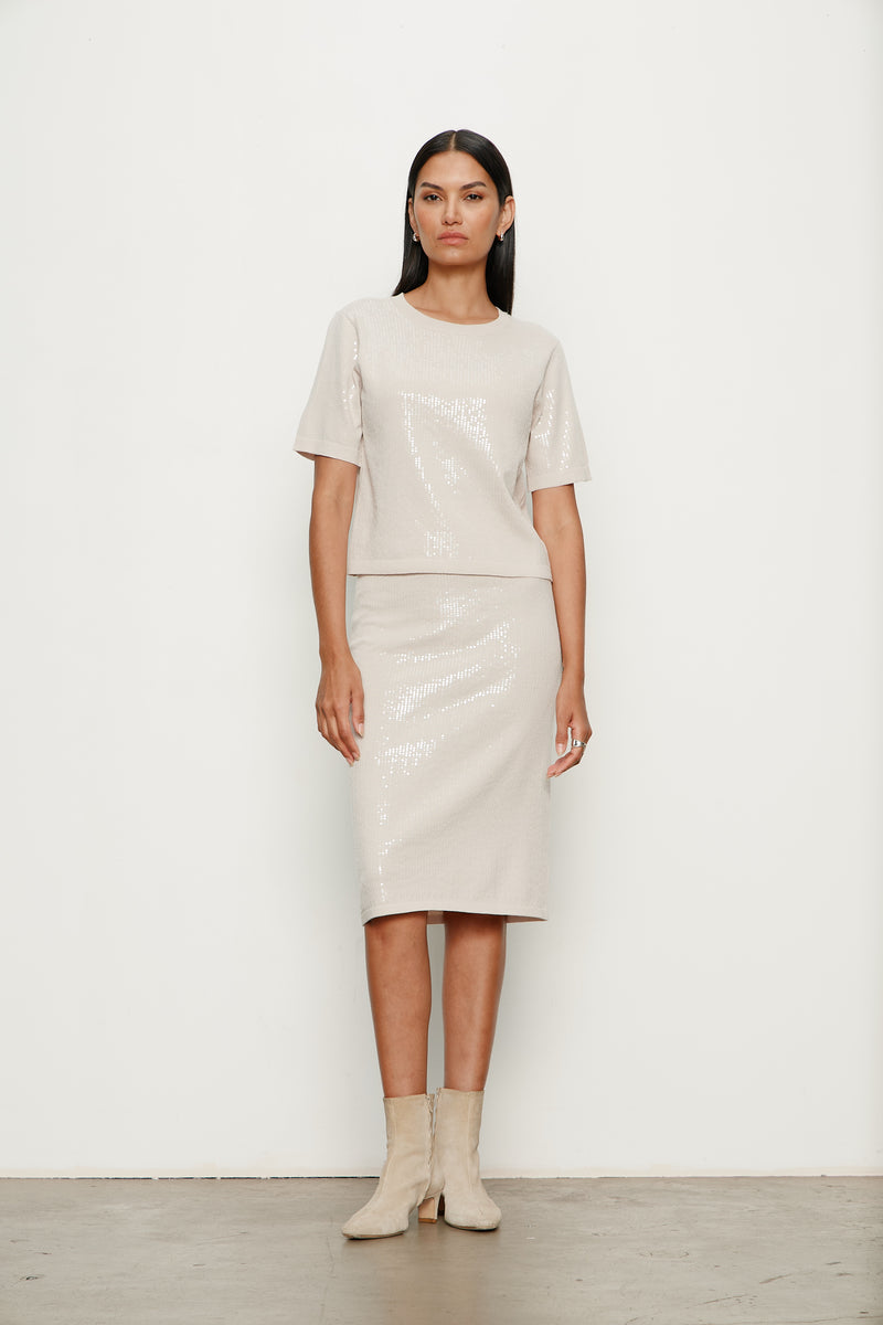 Sparkle Sequin Sweater Mother Of Pearl alt 6