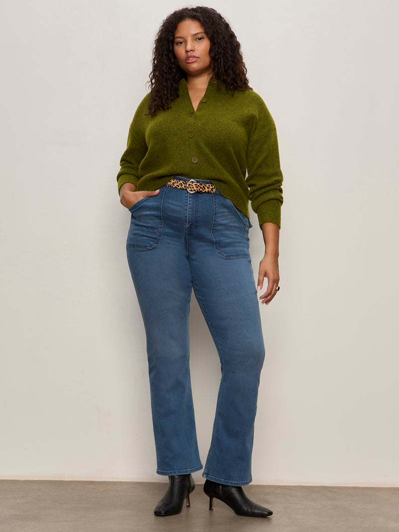 Must-Have Cardi Martini Olive alt 1