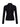 The button down variegated cardi black by Sanctuary Clothing features long sleeves, a ribbed texture, a collared neckline, and silver front buttons, displayed on a plain white background.