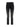The Sanctuary Clothing astra kick crop jean in washed black denim features a high waist, skinny fit, faded wash, front and back pockets, and a button-zip closure, shown on a white background.