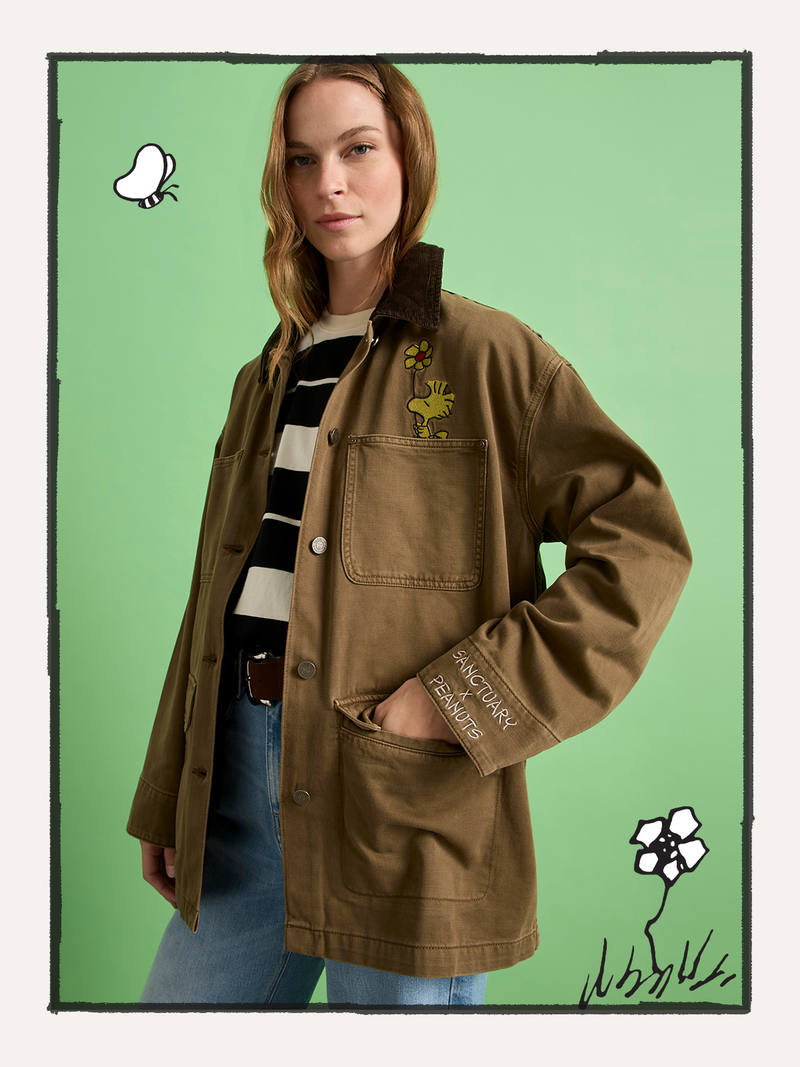 Sanctuary x PEANUTS 75th Anniversary Save Our Planet Jacket