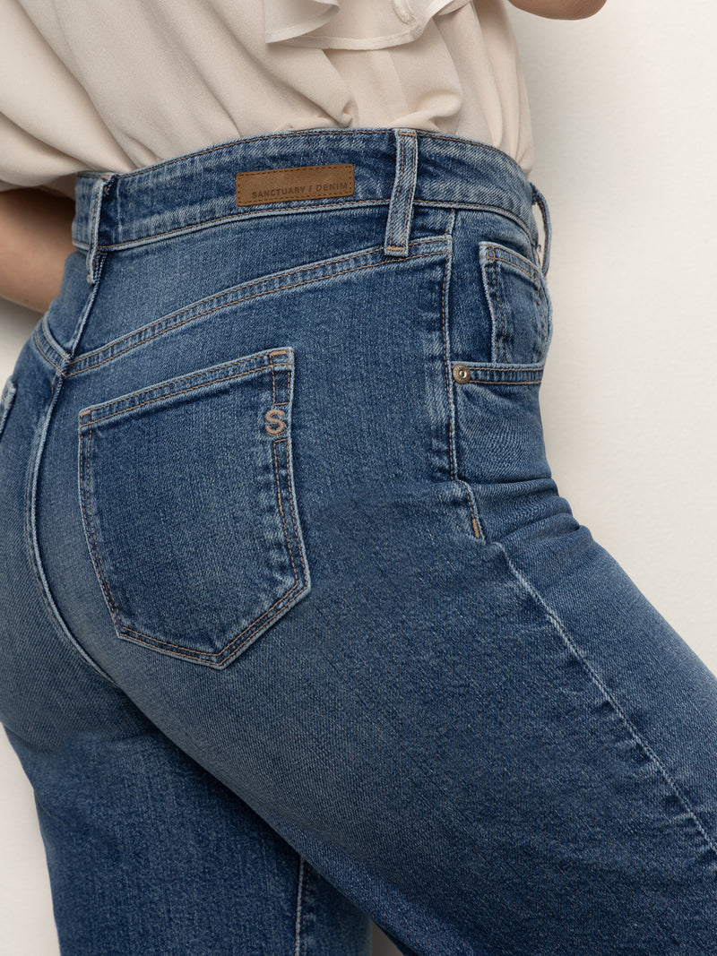 Soleil 90's Straight Jean Indigo Medium alt 4