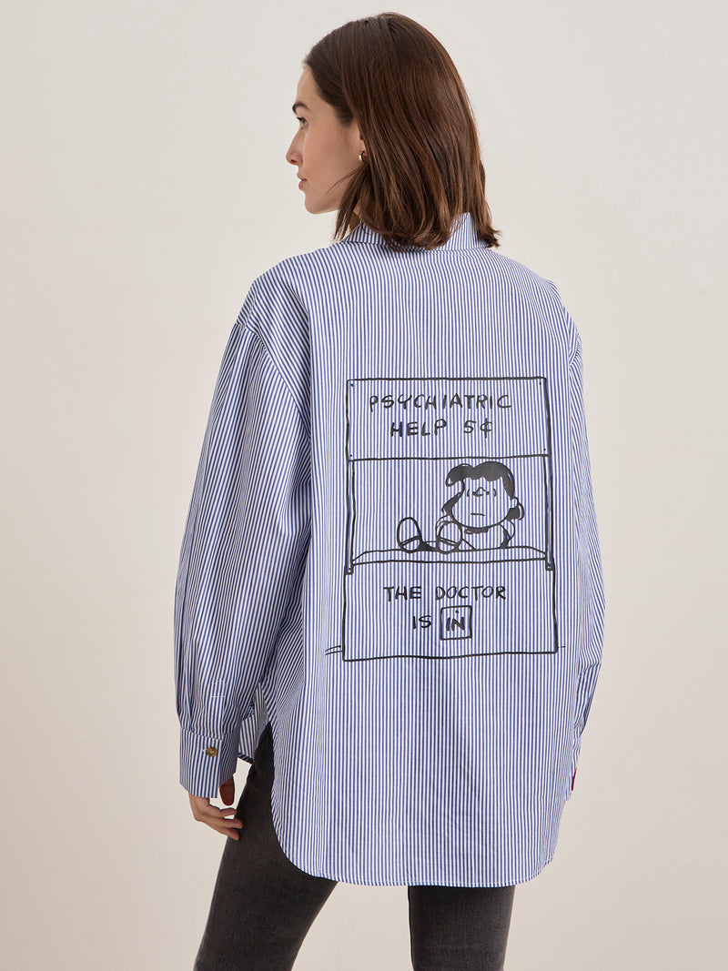 Sanctuary x PEANUTS 75th Anniversary The Doctor Is In Shirt alt 2