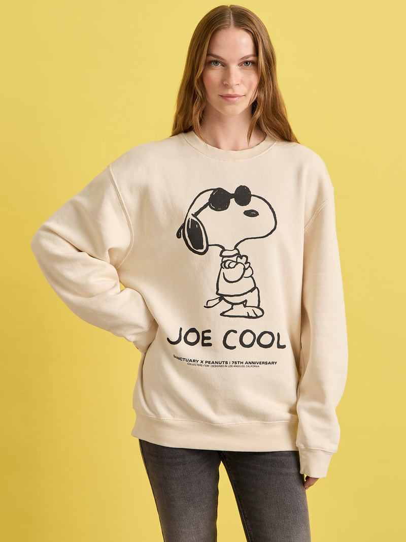 Sanctuary x PEANUTS 75th Anniversary Joe Cool Sweatshirt Collagen alt 1