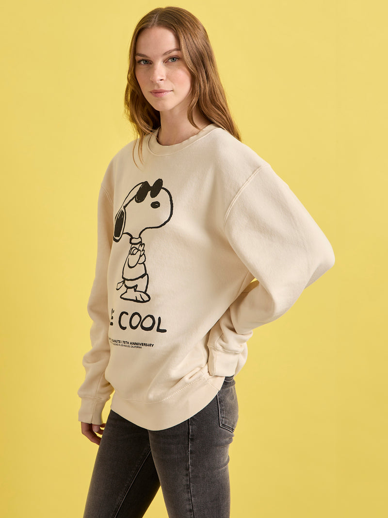 Sanctuary x PEANUTS 75th Anniversary Joe Cool Sweatshirt Collagen alt 2
