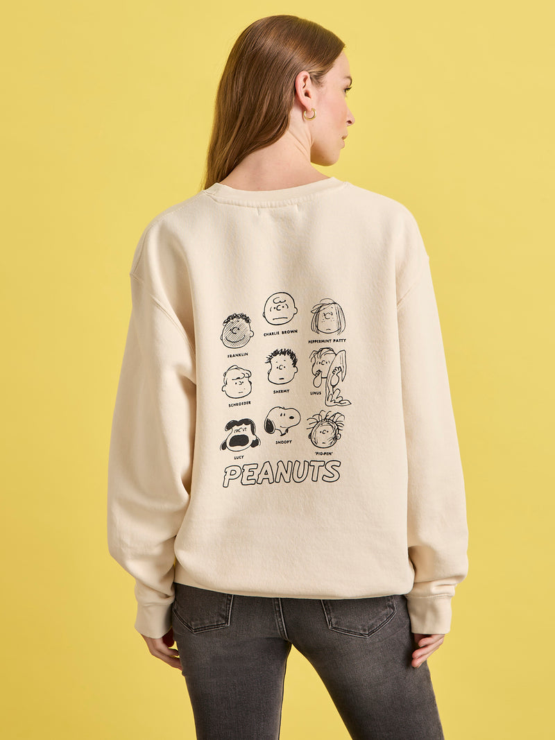 Sanctuary x PEANUTS 75th Anniversary Joe Cool Sweatshirt Collagen alt 3