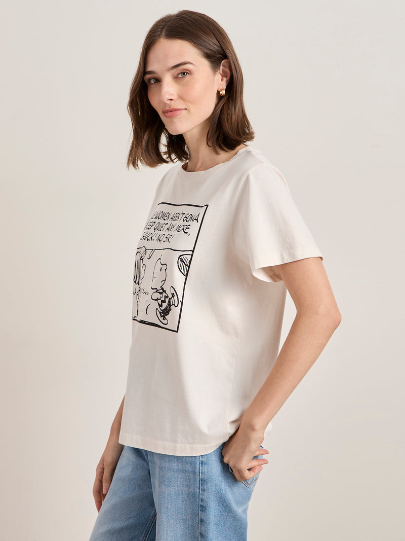 Sanctuary x PEANUTS 75th Anniversary Aren't Gonna Keep Quiet Tee alt 3