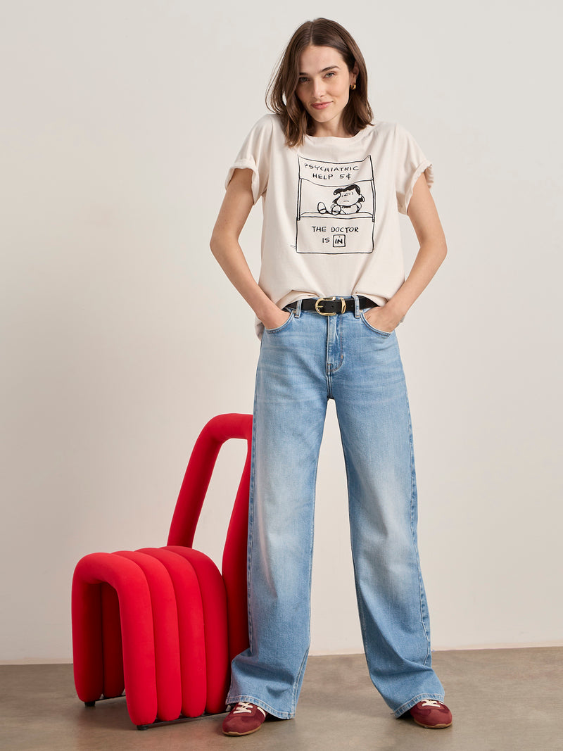 Sanctuary x PEANUTS 75th Anniversary The Doctor Is In Tee alt 1