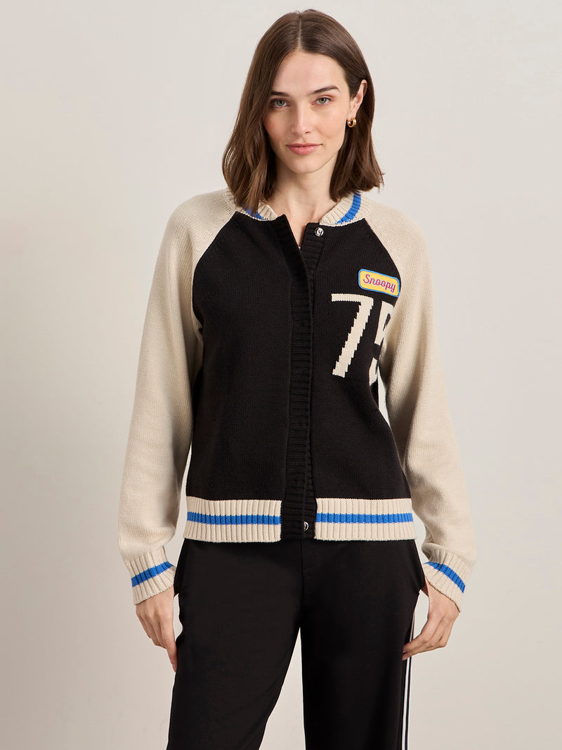 Sanctuary x PEANUTS 75th Anniversary Varsity Sweater alt 3