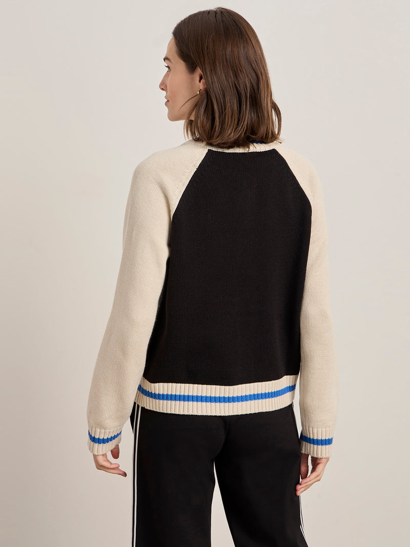 Sanctuary x PEANUTS 75th Anniversary Varsity Sweater alt 1