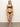 A woman poses against a plain background, wearing Sanctuary Clothing's "Stay Connected" one-shoulder bikini top in espresso, featuring a metal ring on the strap. She stands with one foot forward, highlighting the swimwear's design.