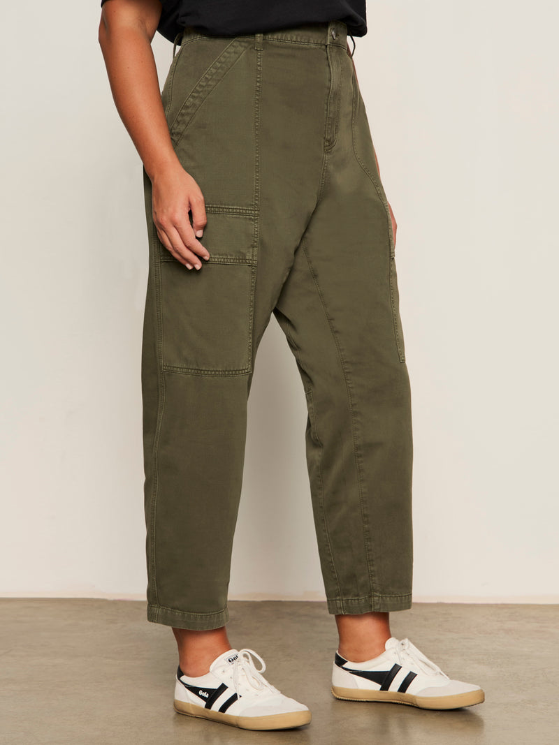 Boyfriend Utility Pant Kalamata Extended Sizing alt 1
