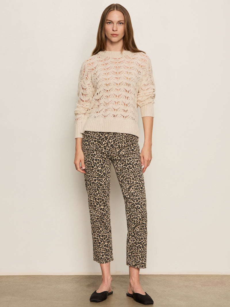 Cadence 90's Straight Crop Jean French Kitty alt 4