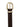 All Day Calf Hair Belt Choco Brown