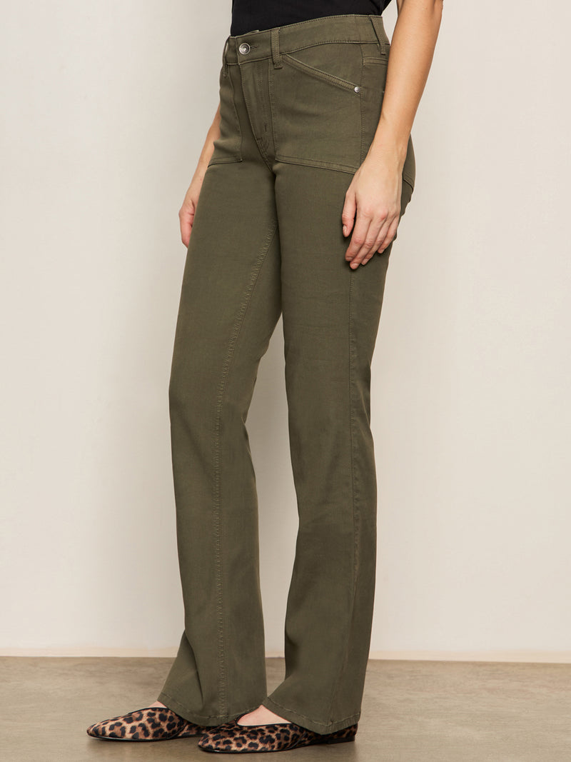Sculpted Brook Bootcut Pant Kalamata alt 1