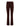 The Sanctuary Clothing sculpted brook bootcut pant in chicory is high-waisted, dark brown, with front patch pockets, shown against a white background.