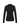 The dreamgirl button up black by Sanctuary Clothing is a black long-sleeved shirt featuring a collar and button-down front. The fabric gathers subtly along the buttons, giving it a ruched effect.