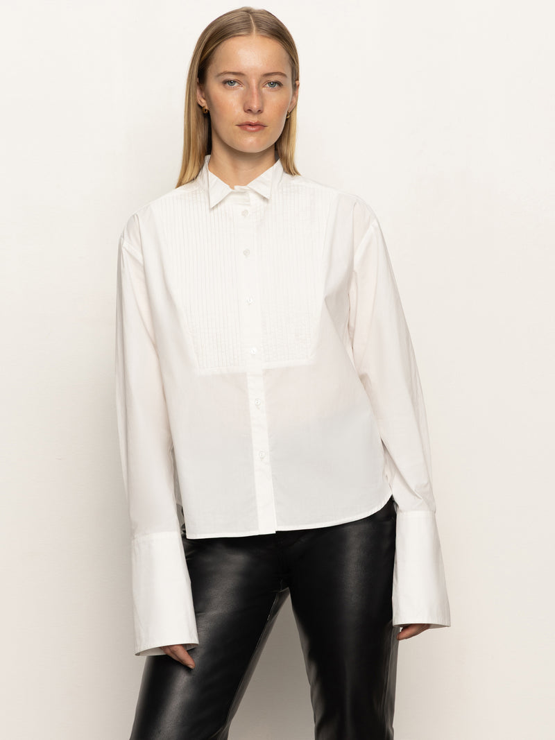 New Era Tuxedo Shirt White alt 1