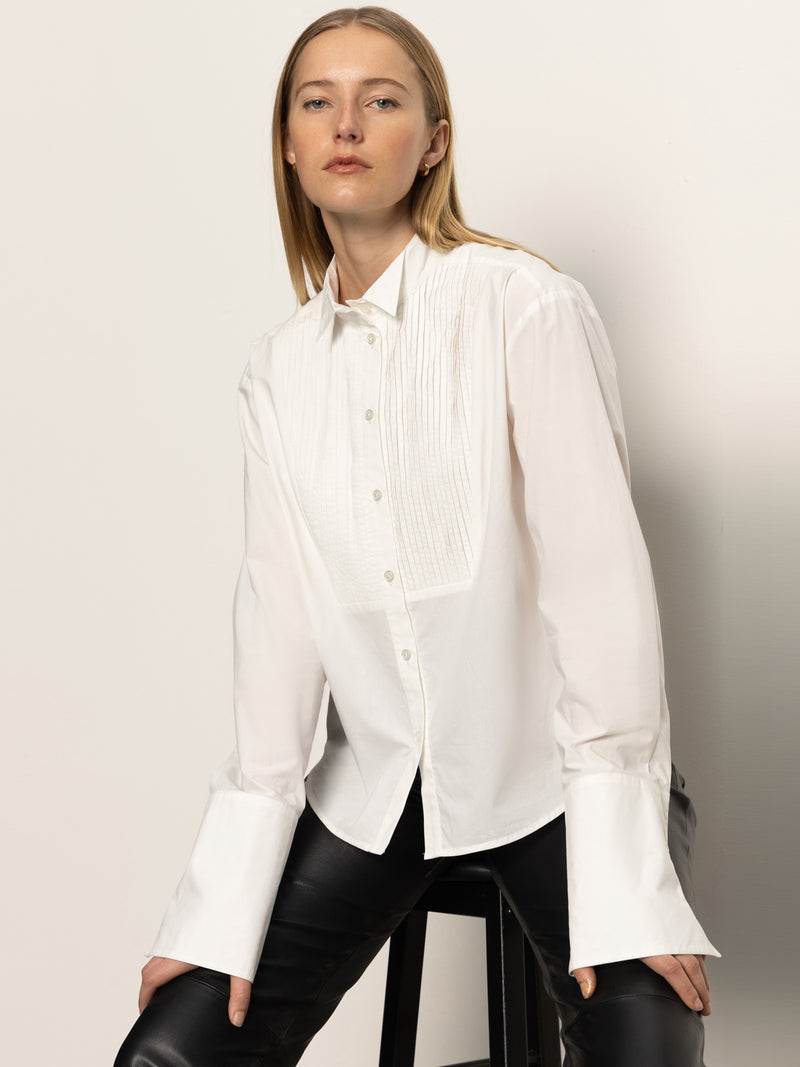 New Era Tuxedo Shirt White alt 4