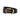 The all day belt black by Sanctuary Clothing, featuring a shiny gold rounded buckle, is coiled loosely against a white background.