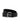 The Riot Belt Black by Sanctuary Clothing is a black leather belt with small silver studs along the edges and a round silver buckle, coiled neatly against a white background.