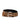 The Riot Leopard Belt Leopard by Sanctuary Clothing is shown coiled on a white background. It features a tan base with black and brown spots, a round silver buckle, and a bold leopard print pattern.
