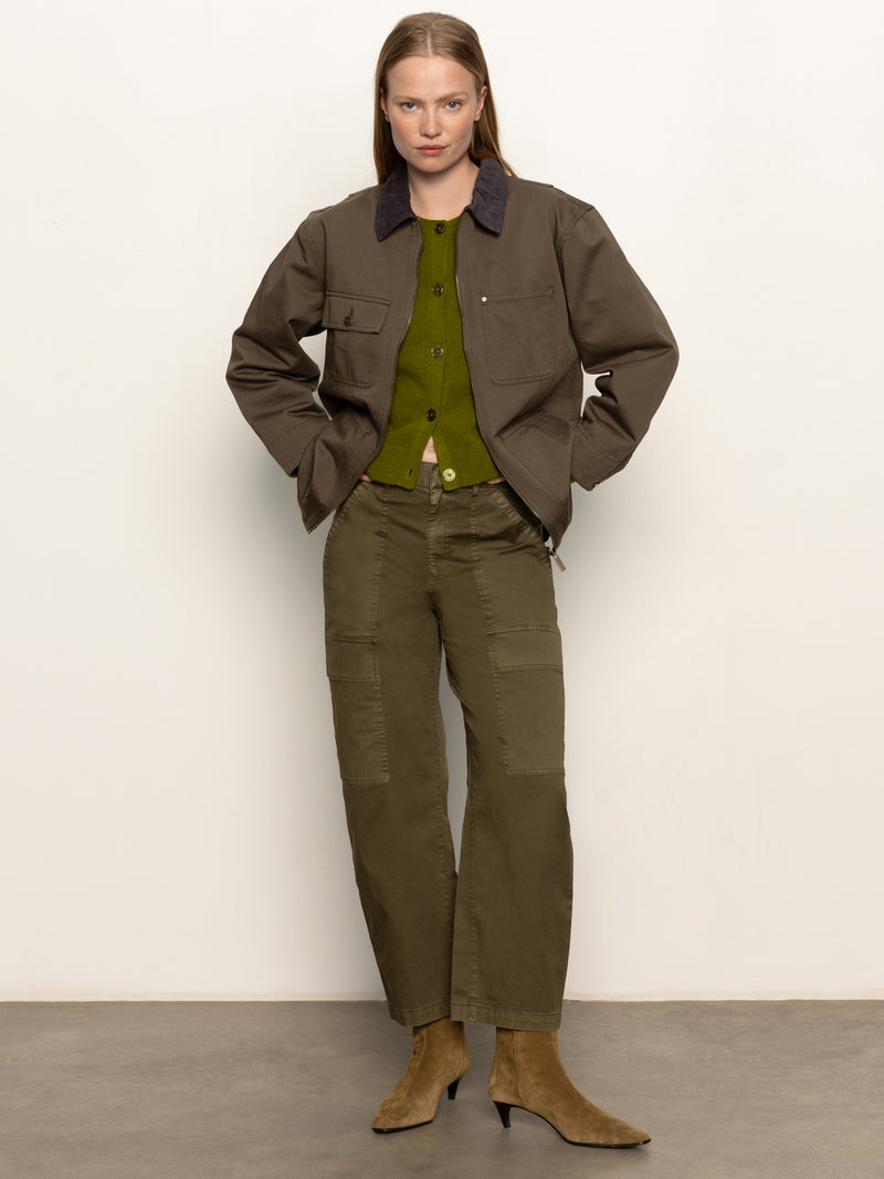 Barn Jacket Burnt Olive alt 5