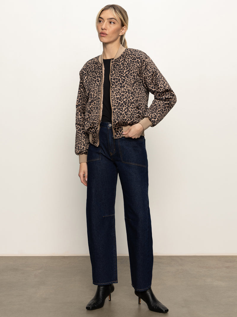 Monroe Sateen Bomber Jacket French Kitty alt 5
