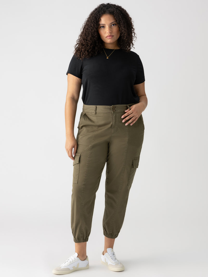 Rebel Standard Rise Pant Hiker Green Extended Sizing alt 2