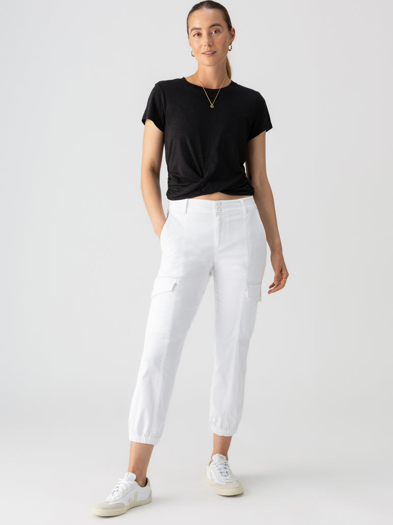 Rebel Standard Rise Pant Brilliant White alt 3