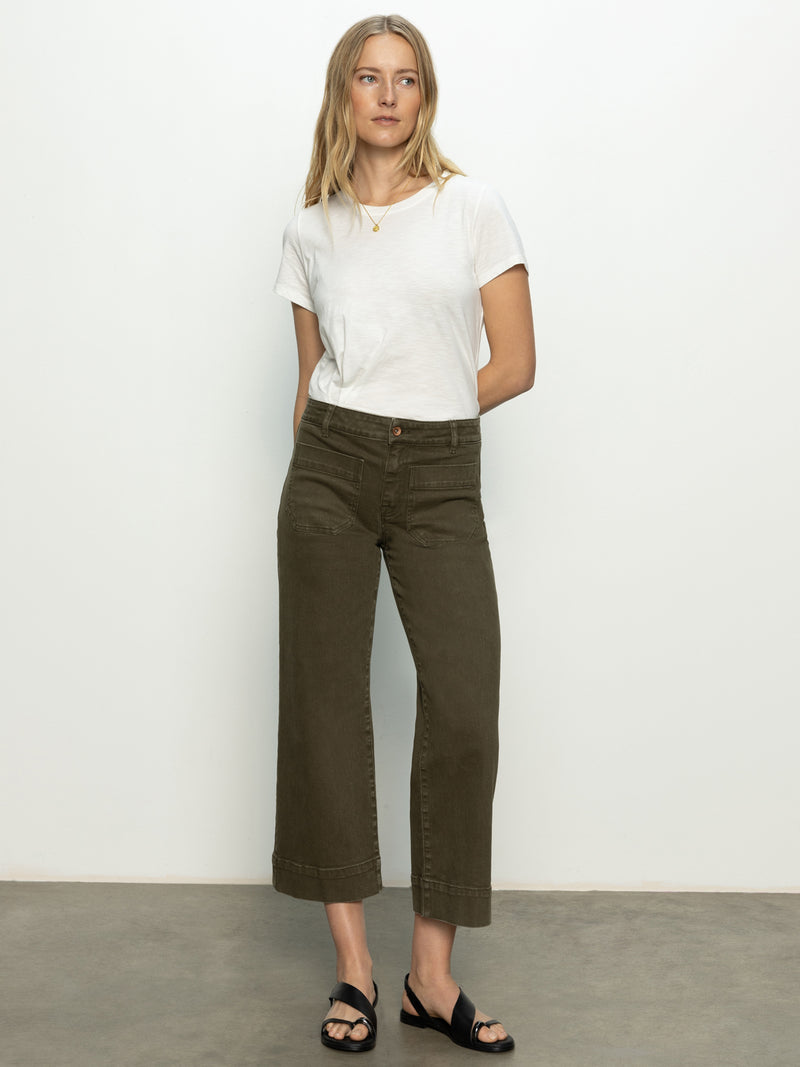 The Marine Standard Rise Denim Pant Fatigue alt 3