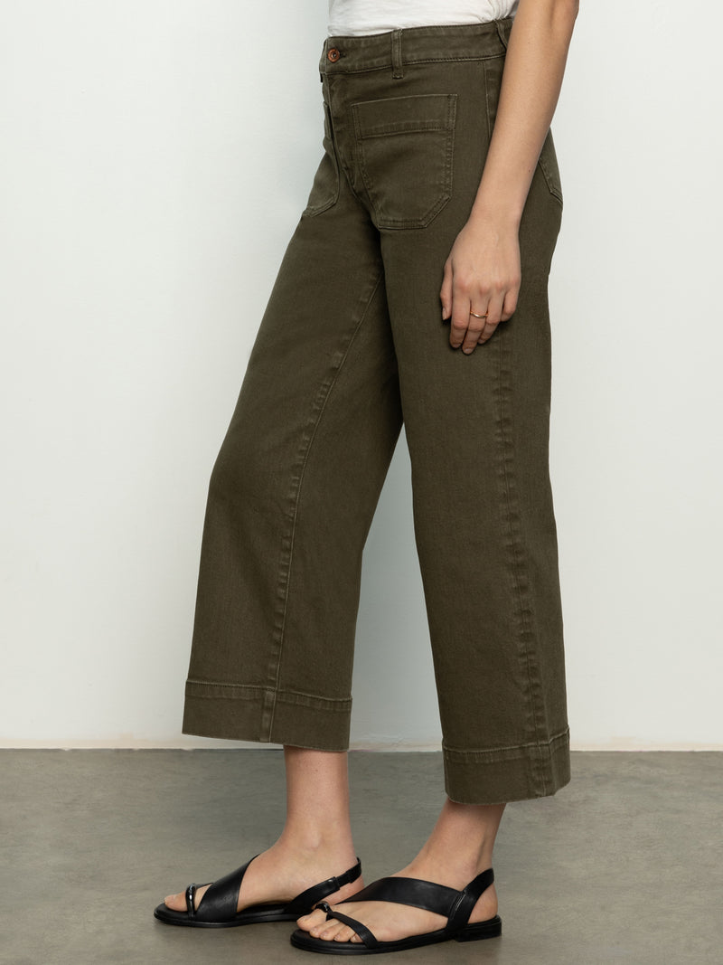 The Marine Standard Rise Denim Pant Fatigue alt 2