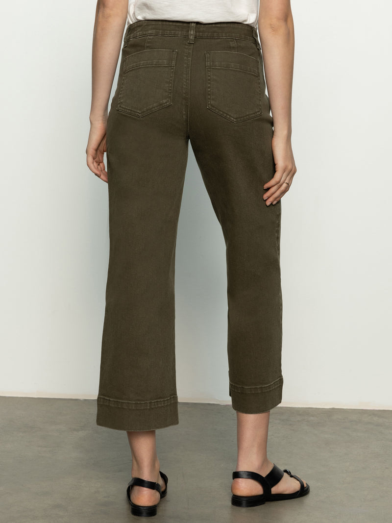 The Marine Standard Rise Denim Pant Fatigue alt 1