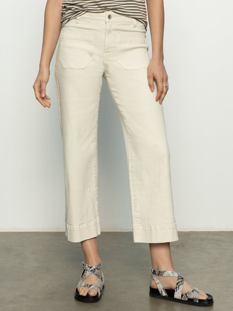 The Marine Standard Rise Denim Pant French Vanilla alt 3
