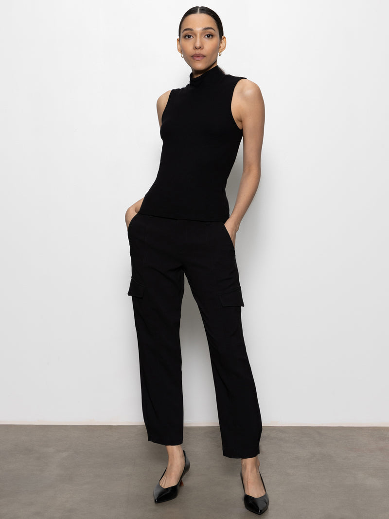 Polished Standard Rise Cargo Pant Black alt 3