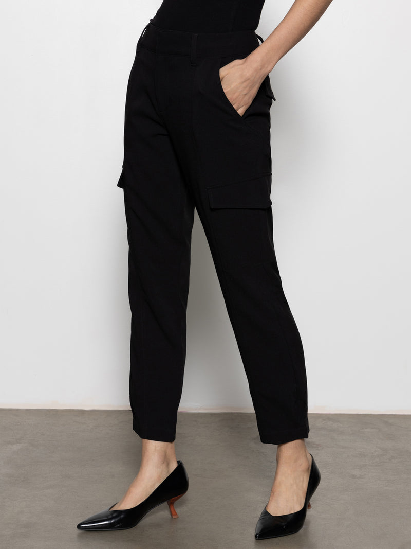 Polished Standard Rise Cargo Pant Black alt 2